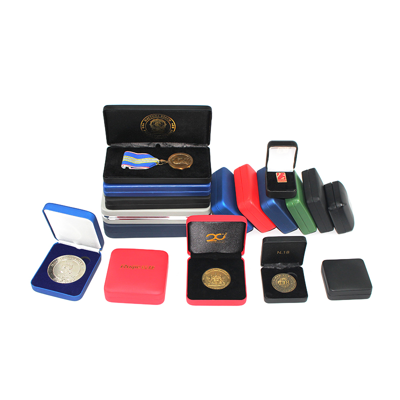 Metallabzeichen Box Medaillen Preis Verpackung
